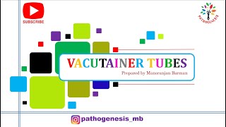 Types of Vacutainers blood collection tubes ll Vacutainers l PATHOGENESIS BarmanSir [upl. by Coe]