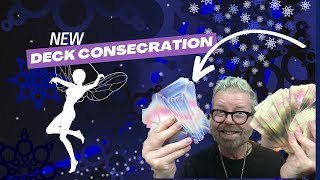 HOW TO CONSECRATE NEW ORACLE AND TAROT CARDS [upl. by Layne140]