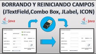 Sistema CRUDJAVA Borrando o Reiniciando Componentes Combo Box JTexField JLabel Video1624 [upl. by Daniel]