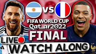 Argentina vs France LIVE Watch Along  2022 FIFA World Cup FINAL [upl. by Nivloc155]