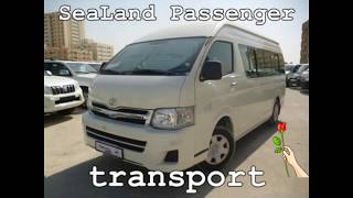 0528383673 Bus Rental Transport Company In Dubai Van Transportation With Driver 14 Seater Van Rent [upl. by Nylyaj]