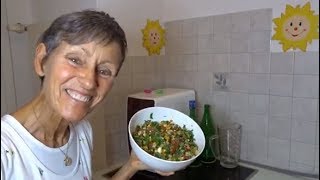 🌻💚🌻Mein täglicher Salat 🌻💚🌻 vegan Rohkost glutenfrei super lecker [upl. by Hogen379]