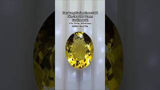 Kecubung Kuning Emas Gold Size Medium Diamond Cutt amethyst gemstone crystals [upl. by Doner317]