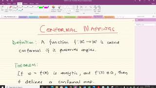 Conformal Mappings [upl. by Nat]