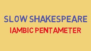 What is Iambic Pentameter [upl. by Marienthal]