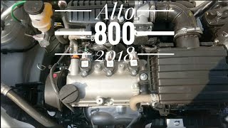 New Maruti Alto 800 Engine 2018 detail  everything about Alto 800  ANIL AULAKH [upl. by Farnham]