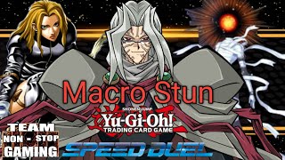 Speed Duel Deck Profile Amnael Macro stun [upl. by Raleigh]