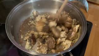 Receta de Otoño Boletus guisados [upl. by Htezil]