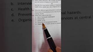 Prevention of Occupational Hazards Short Notes Community occupationalhazards preventionofhazards [upl. by Anatlus502]