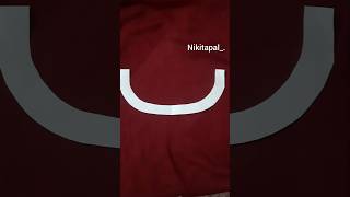 Boat neck design cutting tutorial shorts viralshorts trending neckdesign fashion boatneck [upl. by Dnob901]