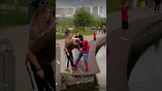 Save SpiderMan 🤔🕷️ CREDITS ILYABORZOV  comedy shorts [upl. by Nagaem]