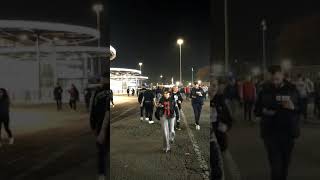 Milan Napoli i tifosi allingresso dello Stadio di San Siro [upl. by Nissa168]