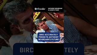 Bird Accurately Predicts Anthony Bourdains Future  Anthony Bourdain A Cooks Tour short travel [upl. by Ezana29]