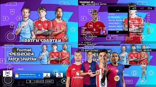 EFOOTBALL PES 2025 PPSSPP Full Update Transfers amp Kits 202425 Real Faces Camara PS5 English Version [upl. by Nylacaj]