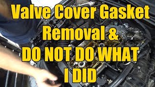 How to Remove and Replace an Audi Valve Cover Gasket Replacement Learn Here DIY [upl. by Adnilym793]