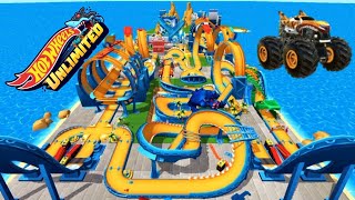 The best Hot Wheels track full of loops fast and easy fun [upl. by Hulda]