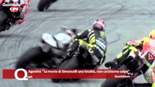 Agostini quotLa morte di Simoncelli una fatalità non cerchiamo colpequot [upl. by Lianna]