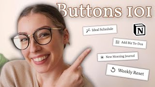 Best amp Worst Ways to Use Notion Buttons  Notion Button Tutorial [upl. by Chaney]