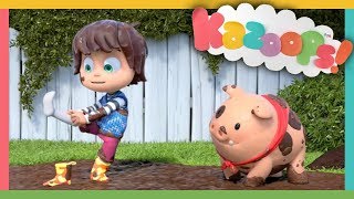 Kazoops Español ✌️ MEDIO PAR 👢 Dibujos infantiles para niños 2018 [upl. by Florinda235]