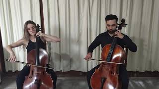 Romberg Cello Sonata Op43 for two cellos [upl. by Samau]