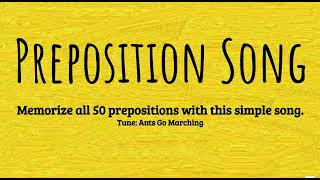 Preposition Song for Easy Grammar Plus [upl. by Erena]