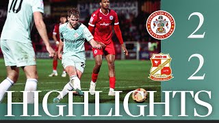 Match Highlights Accrington Stanley vs Swindon Town [upl. by Daahsar]