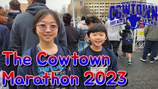 Cowtown Marathon 2023 [upl. by Einoj]