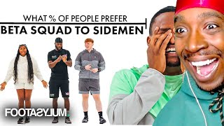 Beta Squad or Sidemen Angry Ginge amp Filly discuss  Public Opinion EP4 REACTION [upl. by Ahtabat]