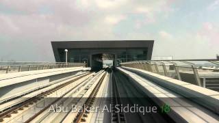 Dubai Metro  The Green Line 2011 HD [upl. by Niabi]