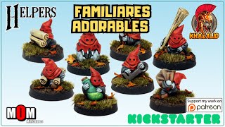 🚩Kickstarter Helpers momminiatures9307 Minis a MUY BUEN PRECIO [upl. by Scribner]