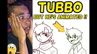 Tubbo Moments But Hes Animated Tubbo Animatic  REACTION By  Dream SMP  heishikeki [upl. by Dream]