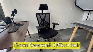 Ticova Ergonomic Office Chair Review  6 Months Later [upl. by Procter]