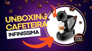 DOLCE GUSTO  UNBOXING CAFETEIRA INFINISSIMA [upl. by Leorsiy136]