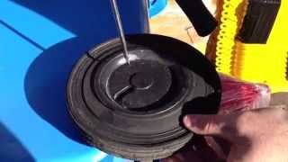 Wheelie Bin Wheel Removal [upl. by Tabatha872]