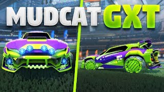 Every Painted Mudcat GXT On Rocket League NEW Rocket Pass 4 Item Showcase [upl. by Bradeord956]