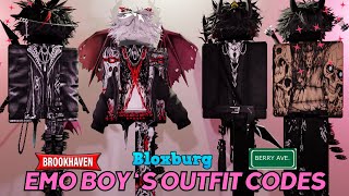 New Boy Outfits Code For Brookhaven And Berry Avenue 2024  Roblox Brookhaven Boys Outfit Codes [upl. by Alrahs116]