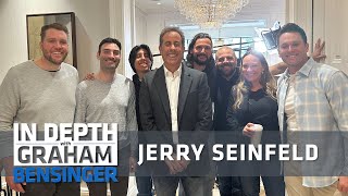 In Depth crew reflects on hilarious Jerry Seinfeld interview [upl. by Eibrik]