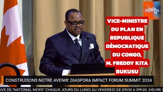 quotLULTIME MOMEMT DINVESTIR AU CONGOquot VICEMINISTRE DU PLAN EN🇨🇩 FREDDY KITA BUKUSU AU PARLEMENT🇨🇦 [upl. by Ahseiyn297]