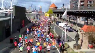 Hamburg Marathon 2016 im Zeitraffer [upl. by Royal527]