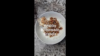 Healthy Homemade Granola [upl. by Edouard]