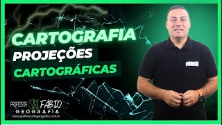 CARTOGRAFIA PROJEÇÕES CARTOGRÁFICAS [upl. by Toddie]