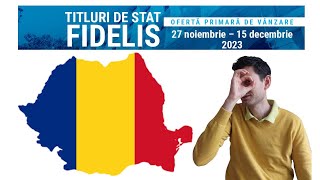 BREAKING NEWS Ministerul Finanţelor lansează o nouă emisiune de titluri de stat Fidelis [upl. by Anne-Marie]