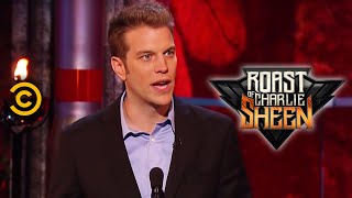 Roast of Charlie Sheen Anthony Jeselnik  Charlie on TV Comedy Central [upl. by Aihtnamas]