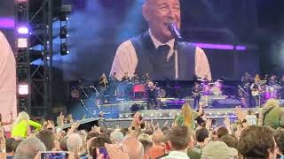 Bruce Springsteen  Dancing In The Dark Live from Wembley Stadium 27th July 2024 [upl. by Ahsiekin]