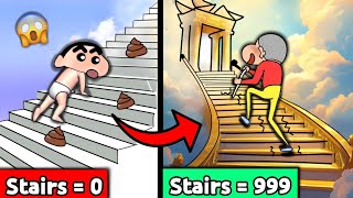 Shinchan Found Stairways To Heaven 😱  Gta 5 [upl. by Seraphine]