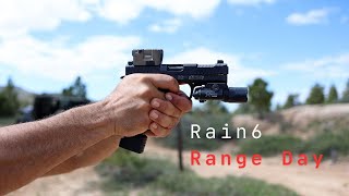 Rain 6 Range Day  Archon Type B Gen 2 vs Glock  Strike 1 Dark horse [upl. by Naujahs199]