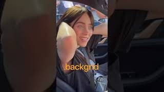 Billie Greeting Fans Before Jimmy Kimmel Live Taping [upl. by Rotow]