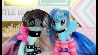 Countess Coloratura amp Sonata Dusk Custom MLP Toy Review EBAY BOX OPENING [upl. by Crabb]