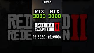 Ryzen 9 5950x  RTX 3090 vs i9 9900k  RTX 3080  Red Dead Redemption 2 [upl. by Itsirhc]