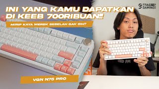 VGN N75 PRO  Rival Mecha keebs baru diharga 700ribuan 😎 [upl. by Antonina]